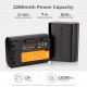 K&F Concept NP-FZ100 Battery Pack - 2 Batteries and Dual Charger